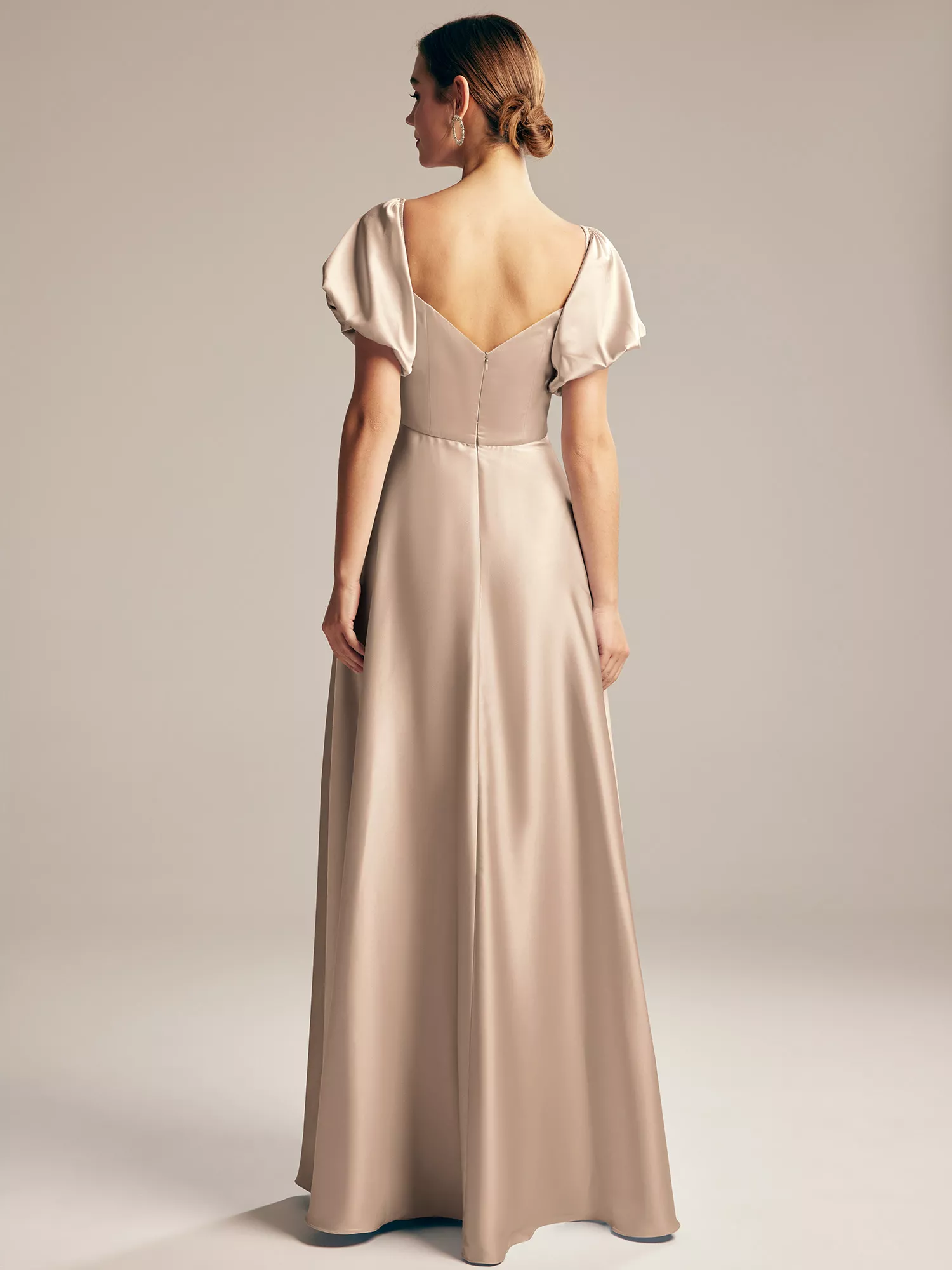AW Dey Taupe  Convertible Bridesmaid Dresses